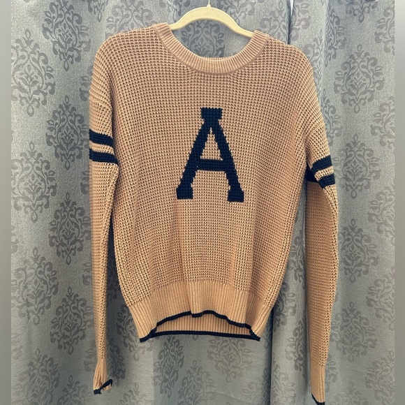 Abercrombie & Fitch Sweaters - Abercrombie and Fitch “A” Knit Sweater. Size small.